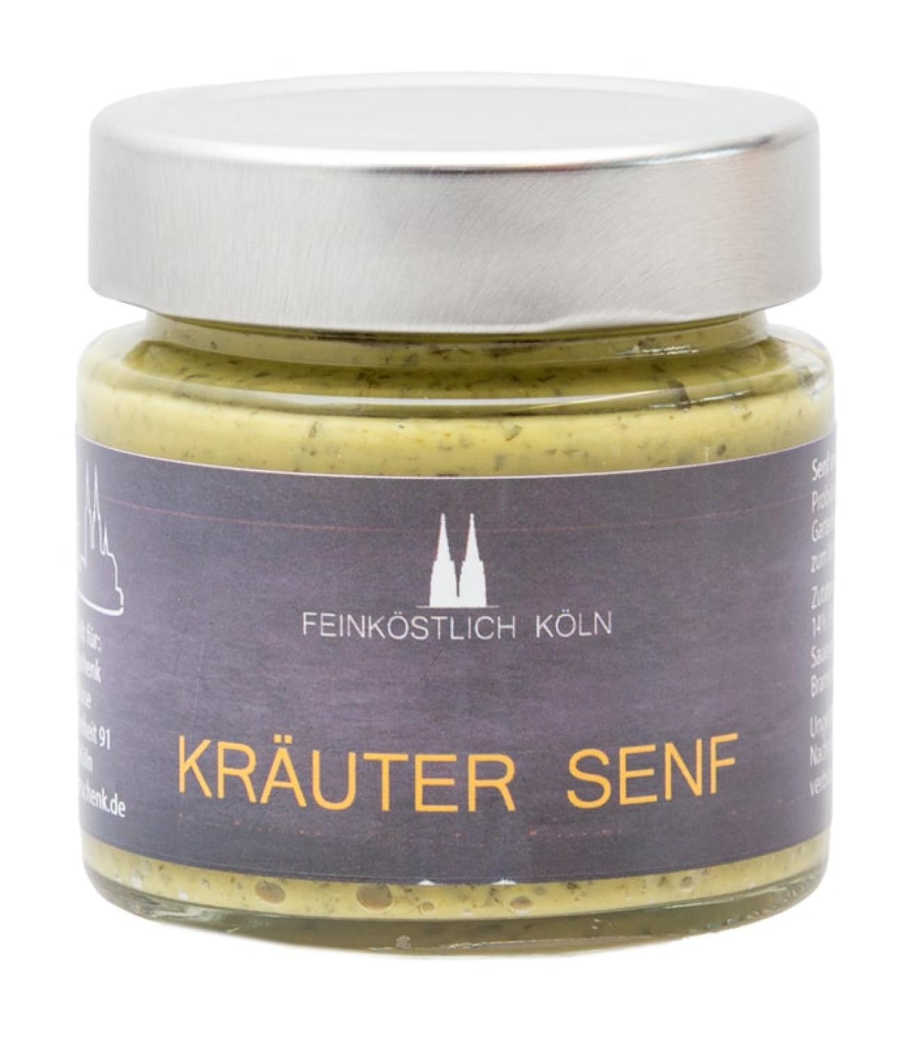 Kräuter Senf Kölner Dom im Glas